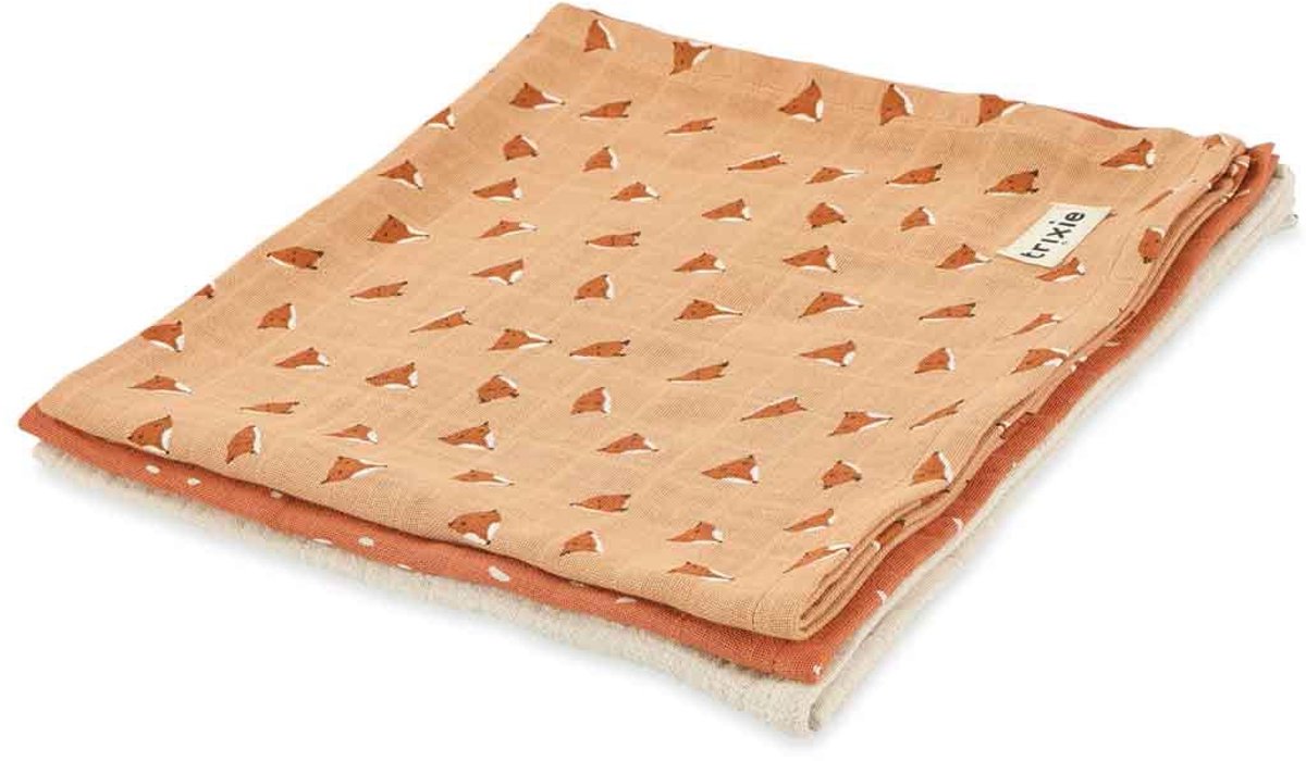 Trixie tetra chiffons 3-pack mix | 55x55cm - renard féroce