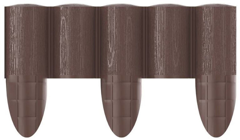 Palissade de jardin Cellfast marron 8 pièces (17 30cm h l)