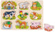 Goki Noppen Puzzle Farm Animaux avec du son