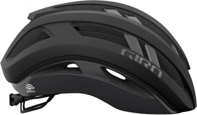 Casque de vélo de course sphérique Giro aries - noir mat | m