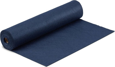 Vaessen creative feutre en rouleau - bleu marine - 1 mm - 45 cm x 5 m