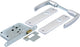 Serrure à barillet Starx avec ferrures - aluminium blanc