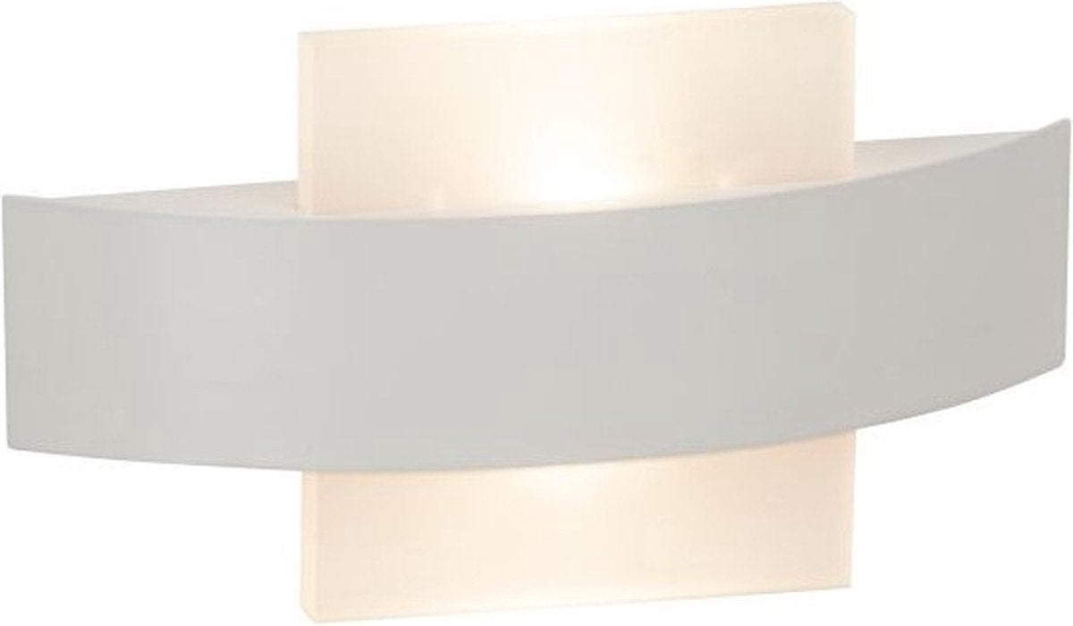 Solution brillante - applique - blanc