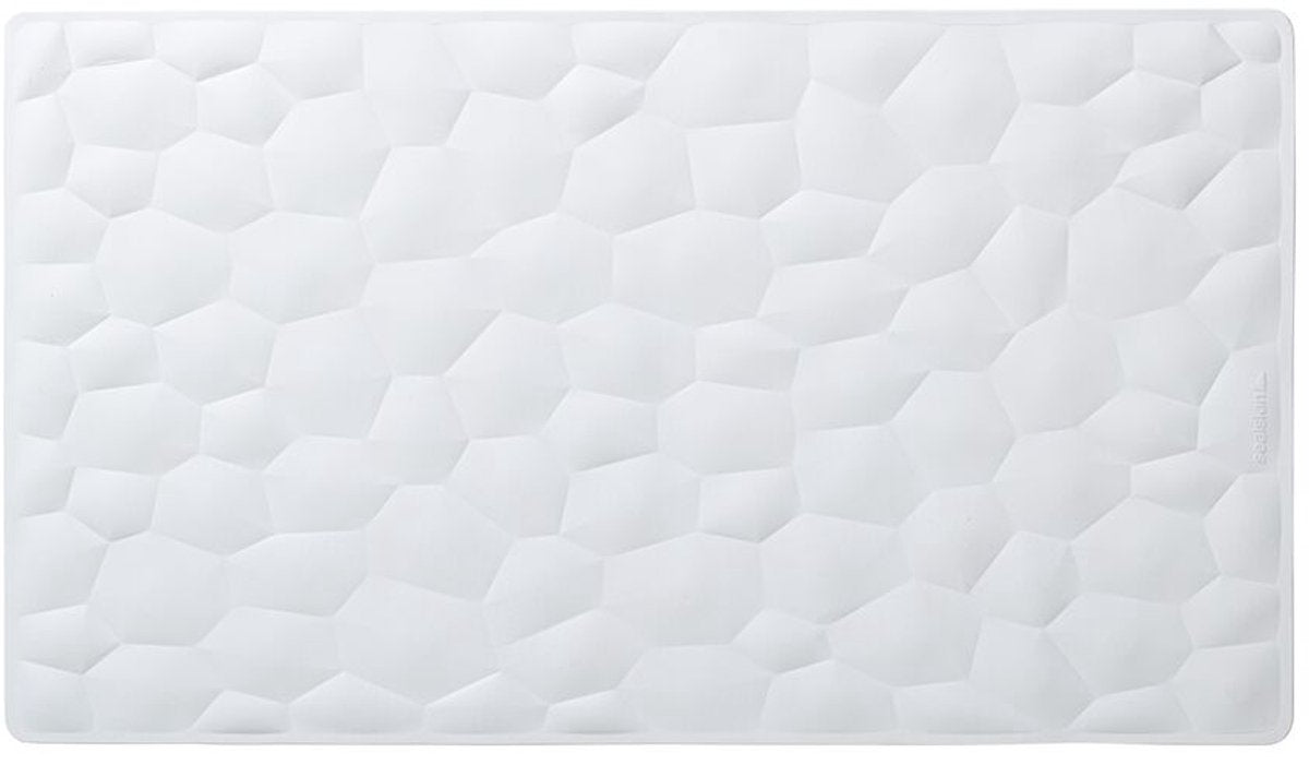 Sealskin jade - tapis de bain antidérapant - 40x70 cm - blanc
