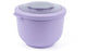Amuse tylla lavande - 1200 ml - boîte à lunch - boîte à lunch - bol avec couvercle - récipient pour aliments frais parfaitement hermétique - boîte à salade pour les déplacements - sans BPA - violet