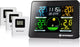 Bresser Weather Station Thermo Hygro Quadro Nlx 17 cm Black 4 pièces