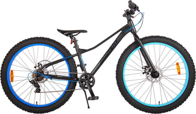 Volare Gradient Children's Bicycle - Boys - 26 pouces - Black Blue - 7 Speed ​​- Prime Collection
