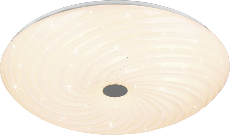 Rl vis ta lumière réalité gravité - plafonnier - blanc - incl. 1x SMD 45w - variateur intégré - couleur de lumière réglable - télécommande