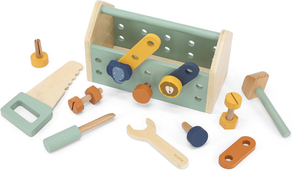 Boîte à outils en bois Trixie