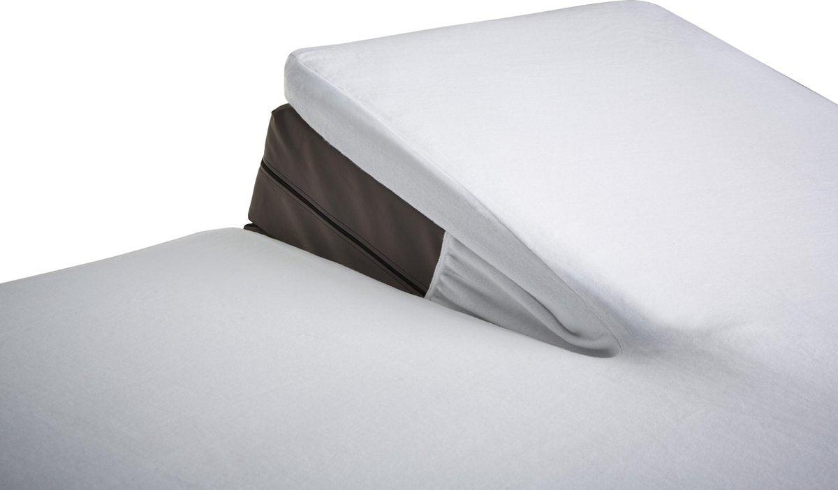Bedinghouse multifit molleton - 180 200x200 210 220 - blanc