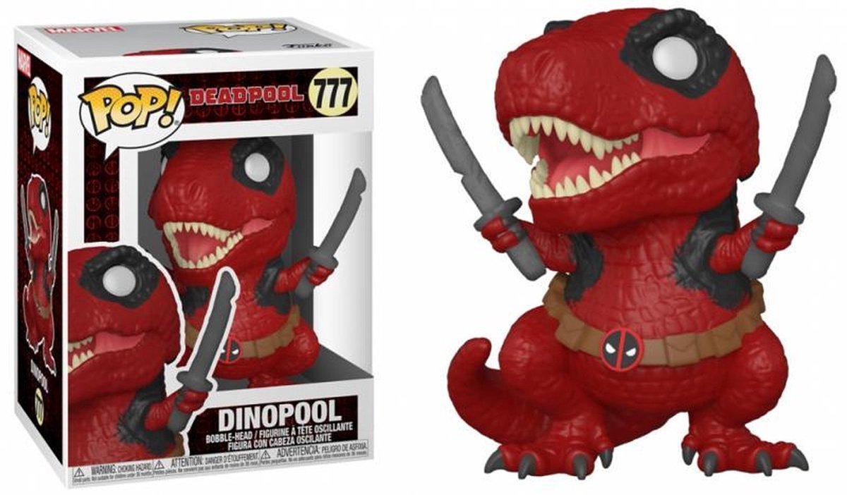 Funko-pop ! merveille : Deadpool 30ème - Dinopool
