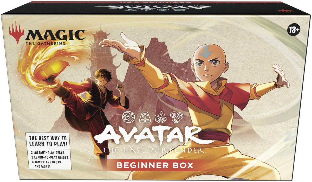 Wizards of the Coast LLC Magic: The Gathering - Avatar : Le dernier maître de l'air Coffret débutant - Fr