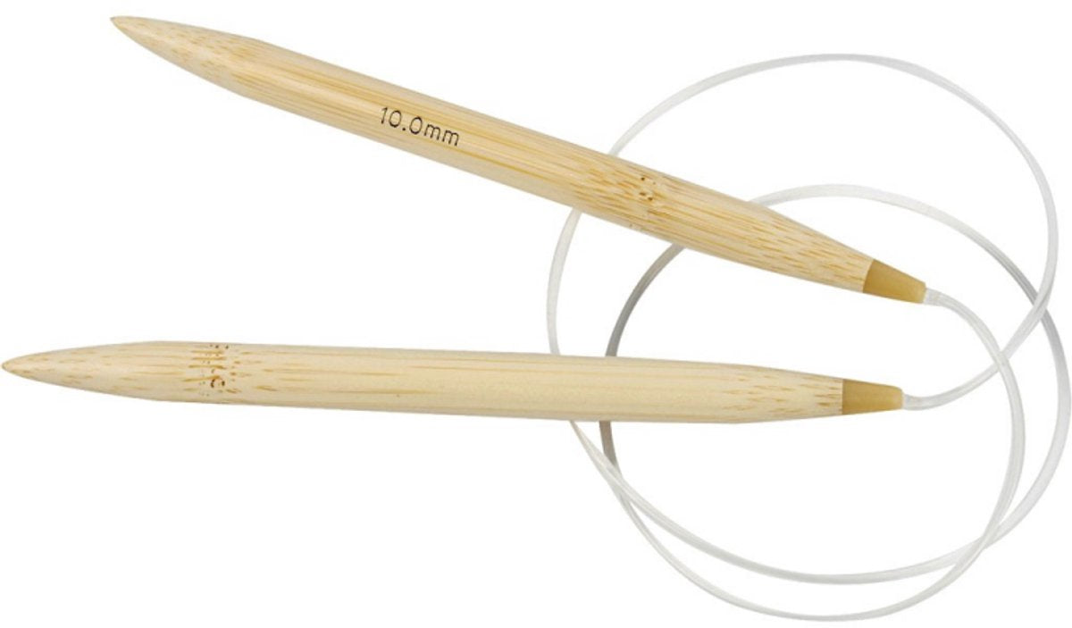Aiguilles à tricoter rondes Creativ company, L: 80 cm, taille 10 mm, 1 pièce