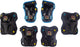Nijdam set de protection pour patins enfants - Path Defender - noir bleu - m
