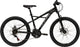 Huffy Korros 24 pouces VTT pour enfants noir semi-rigide suspension avant + Shimano 21 vitesses - jeunes enfants 8-13