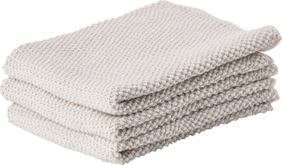 Serviettes Zone Danemark 27 x 27 cm 3 pièces gris chaud