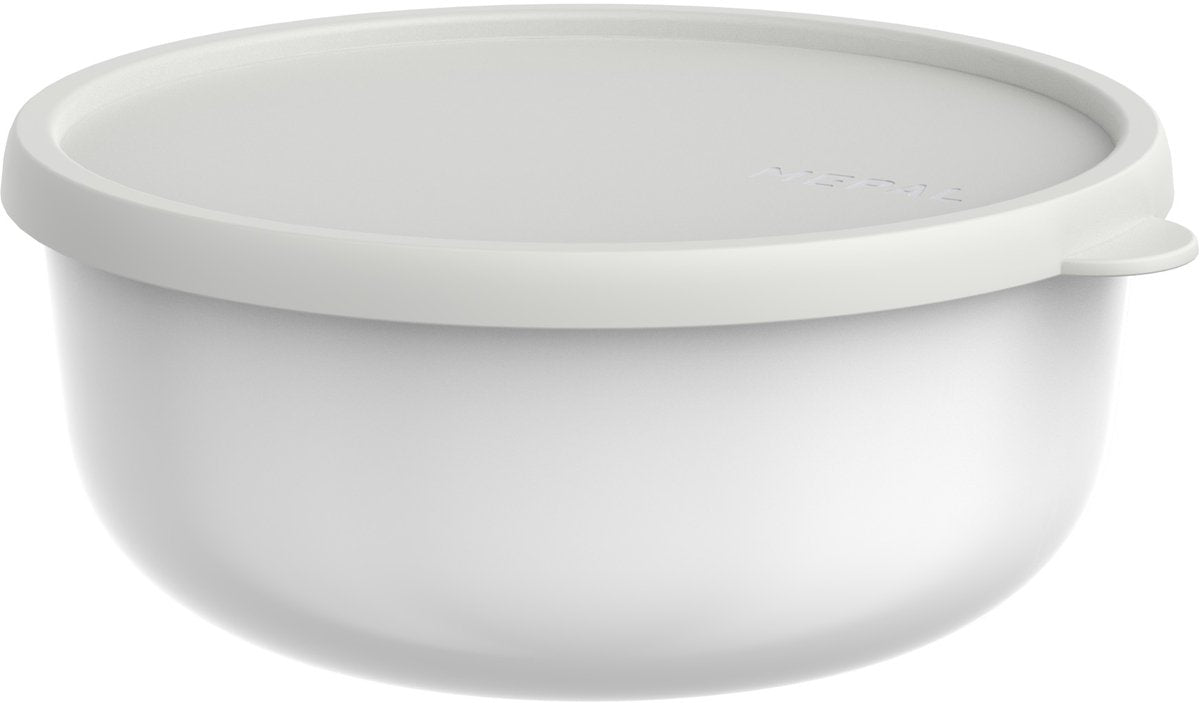 Boîte de conservation Mepal lumina - 1,5 l - récipient micro-ondes avec couvercle - blanc