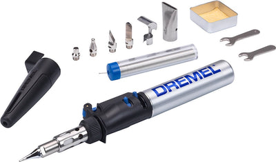 Système d'outils compact Dremel 2000jd (modèle 2000-7, versatip + panne à souder + panne de pyrogravure + lame coupante) - f0132000jd
