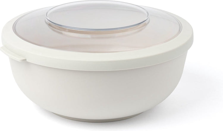Boîte à lunch Amuse tylla à l'avoine - 2000 ml - boîte à lunch - bol à lunch avec couvercle - récipient pour aliments frais parfaitement hermétique - boîte à salade pour les déplacements - sans BPA - beige