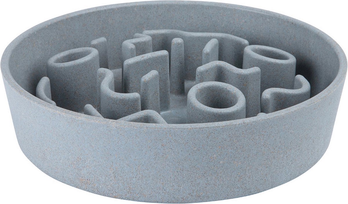 District70 District70 Slowfeeder pour chiens 28 cm Bamboo Bleu