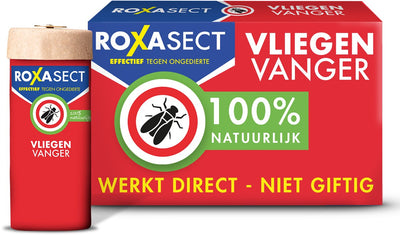 Bande adhésive pour piège à mouches Roxasect - piège antiparasitaire - piège à mouches - 4 pièces