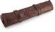 Sac à couteaux Witloft avec 9 compartiments - cuir de buffle - dossier à couteaux enroulable - portable avec sangle - chocolat