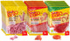 Boîte combinée Look-o-look look o look - bonbons - mélange de bandes de fraises aigres, lacets de bonbons aux fraises, bâtons de dynamite aux fraises - 1x15pcs