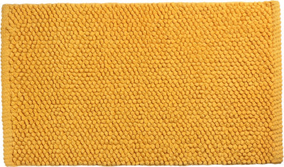 Tapis de bain Differnz popcorn 50x80cm ocre