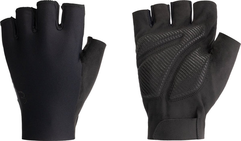Bbb cycling high support - gants de cyclisme été - 10 - 25 °c - rembourrage complet - paume antidérapante - gants de cyclisme unisexes - noir