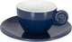 Gimex - ligne solide - service à expresso - bleu blanc - 85 ml - 2 pièces