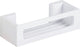 Wenko turbo-loc bralia support mural blanc mat 30x9cm - support de douche - panier de douche - montage sans perçage - autocollant