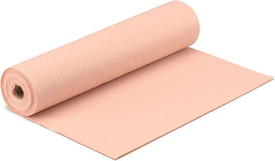 Vaessen creative feutre en rouleau - rose saumon - 1 mm - 45 cm x 5 m