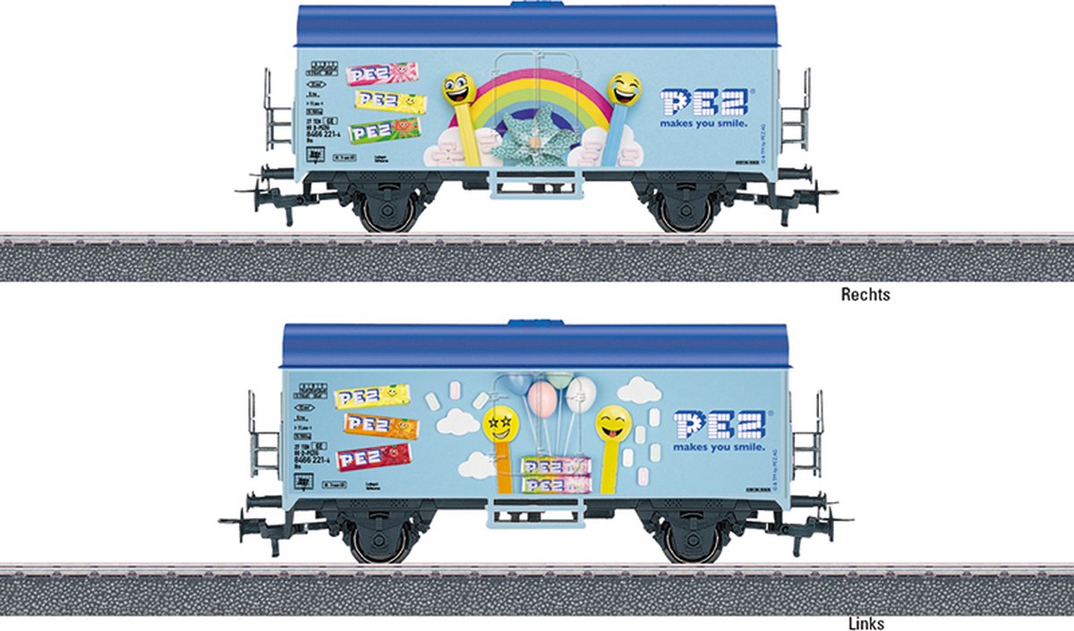 Start up Märklin - camion frigorifique «pez»