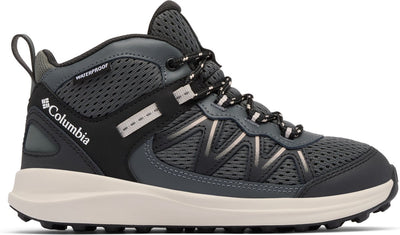 Chaussures de marche unisexes imperméables Peakfreak Rush™ Mid pour jeunes de Columbia - noir