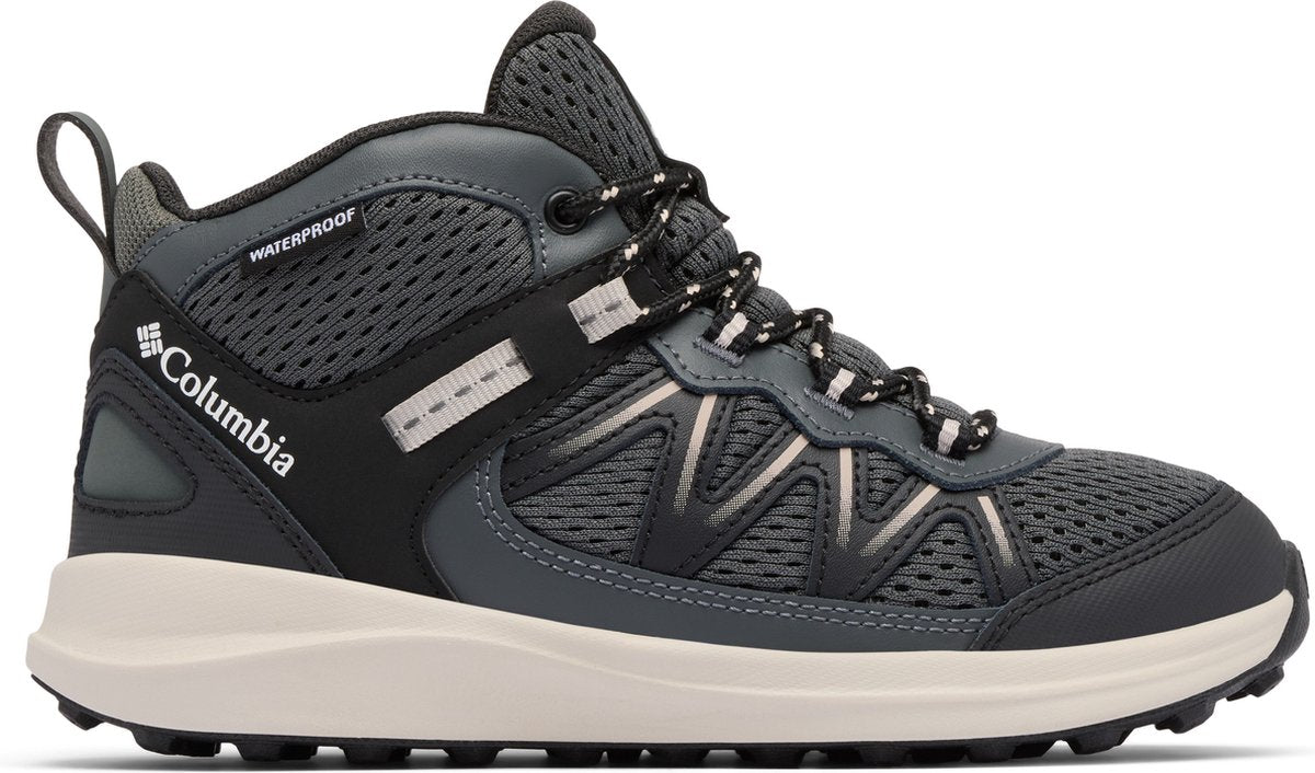 Chaussures de marche unisexes imperméables Peakfreak Rush™ Mid pour jeunes de Columbia - noir