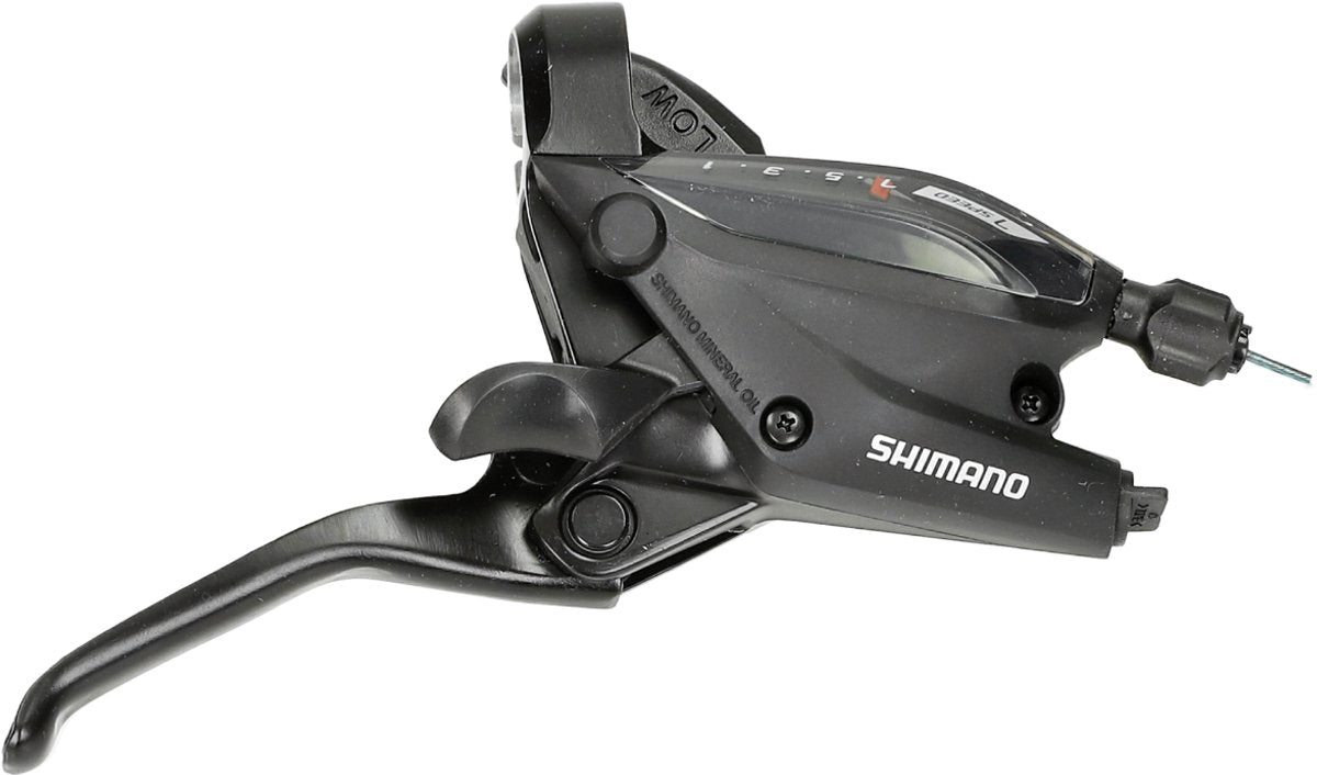 Shimano Versteller (à droite) avec levier de frein à 7 vitesses ST-EF505 3 doigts noirs
