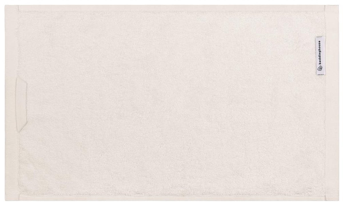 Bedinghouse care coton bambou - serviette invité - 30 x 50 cm - écru