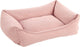 Lit orthopédique pour chien Flamingo - Lit orthopédique pour chien - Ligne Premium - Lit pour chien de luxe pur 65 x 50 x 20 cm - Mousse à mémoire de forme supplémentaire pour un confort maximal - Panier Baldar rose