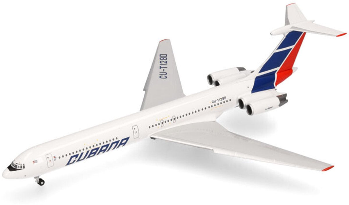 Herpa ilyushin il-62m cubain de l'aviation