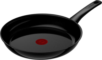 Tefal renouveler noir sur - poêle en céramique - ø28 cm - sans pfas - convient à l'induction
