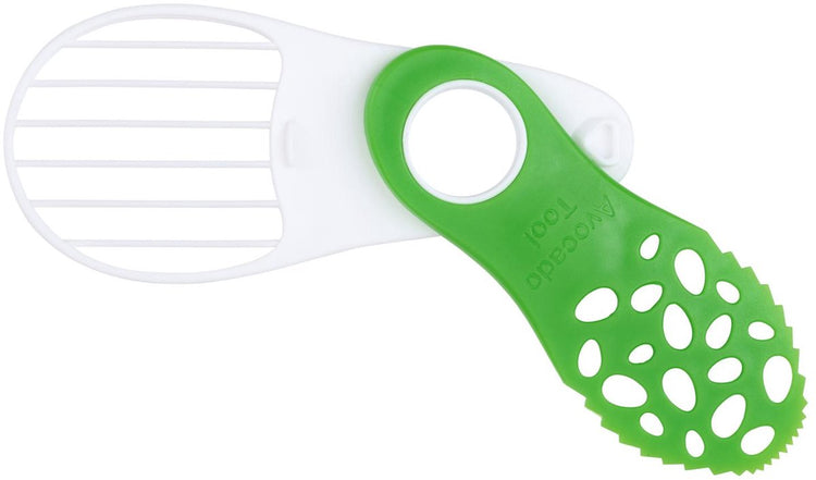 Coupe-avocat Alpina – Coupe-avocat pliable 3 en 1 – Couper, dénoyauter et ramasser – Ustensiles de cuisine pour guacamole, salades, toasts – ergonomique et sûr
