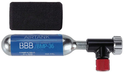 Pompe à co2 pour vélo Bbb - easyair - pompe à vélo vélo de course avec cartouche de co2 - mini pompe - bmp-34