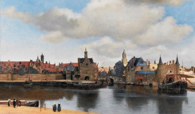 Puzzle Puzzleman vue de Delft - Johannes Vermeer 1000 pièces