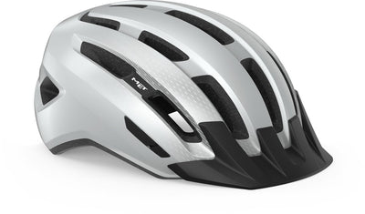 With Downtown mips casque de vélo hommes femmes - casque de vélo vélo de course adultes - vélo électrique - trekking - taille m l (58-61 cm) - blanc brillant (blanc)