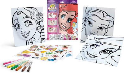 Crayola - pops - pack passe-temps - activités 3D pour enfants - thème princesse disney