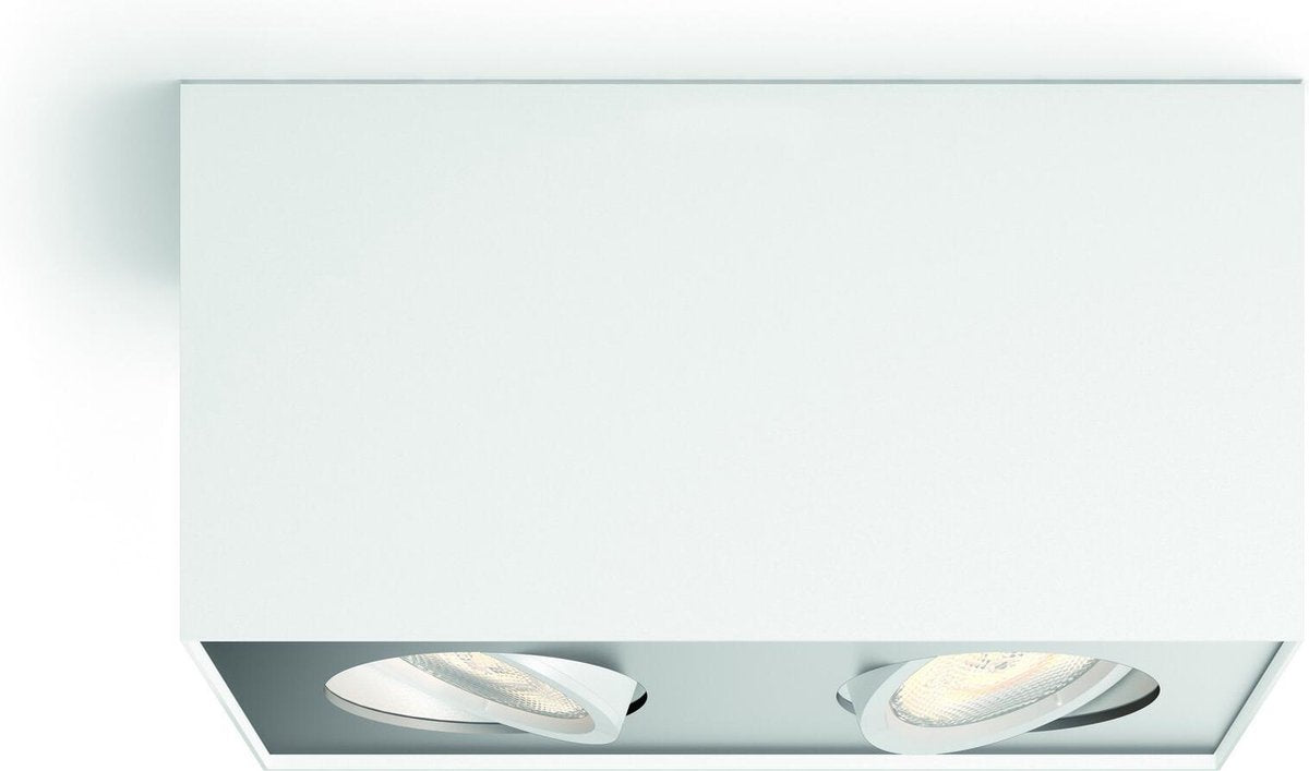 Spot en saillie Philips LED Philips box - 2 lumières - blanc