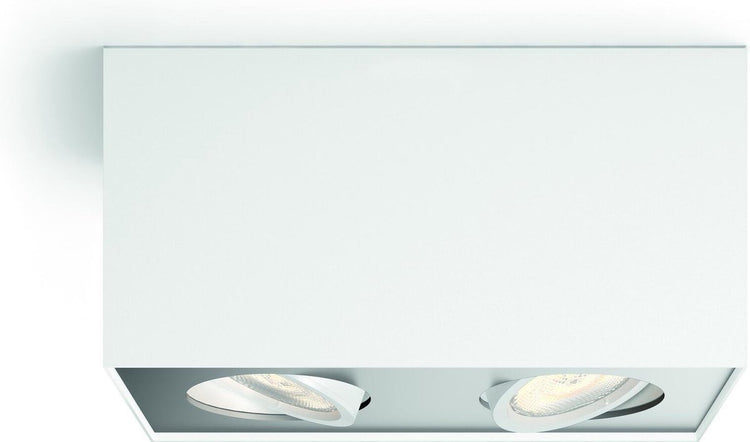 Spot en saillie Philips LED Philips box - 2 lumières - blanc