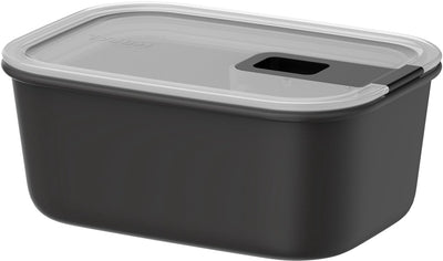 Récipient alimentaire Mepal easyclip - 700 ml - récipient alimentaire avec fermeture coulissante - convient au micro-ondes. four à vapeur. réfrigérateur et congélateur - noir nordique