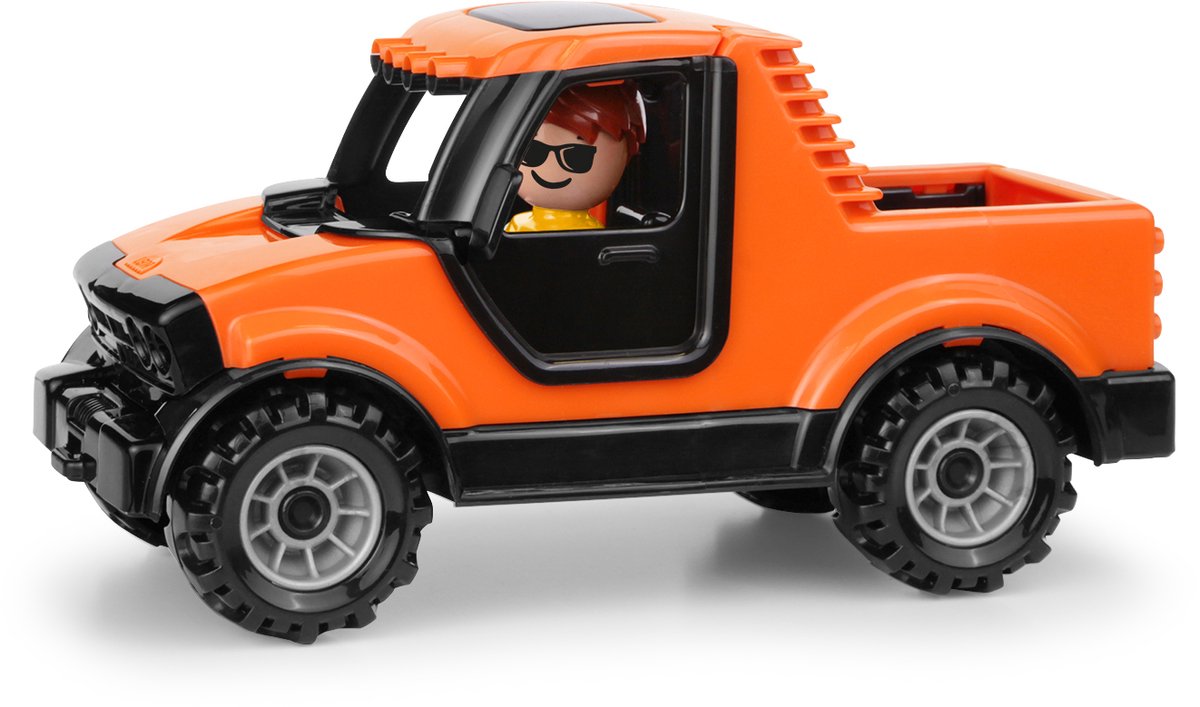 Chariot élévateur jouet Lena - camions colorés pour enfants.
