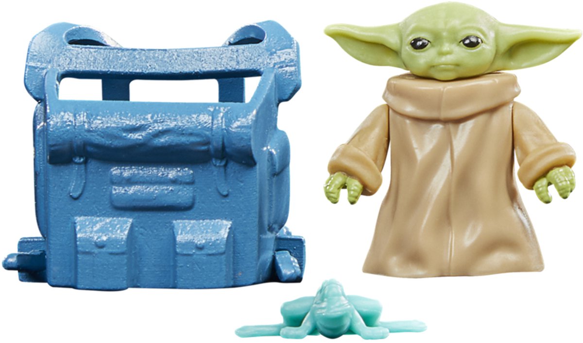 Hasbro grogu - collection rétro star wars - le livre de boba fett - kenner -